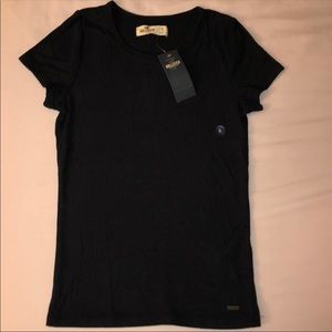 Hollister Ribbed Fitted Tee